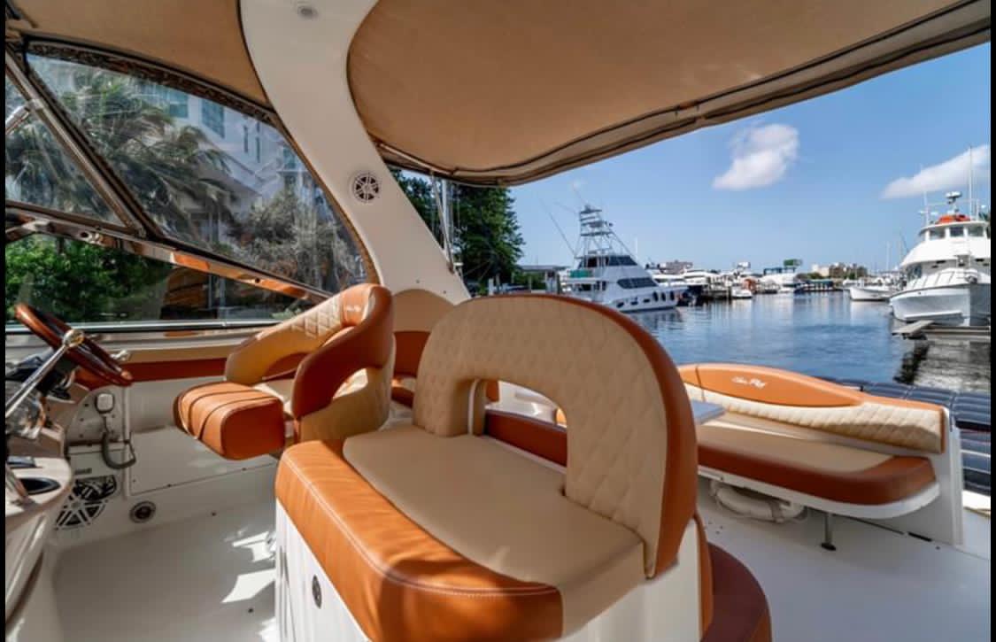 40' Sunseeker Hollywood Yacht charters